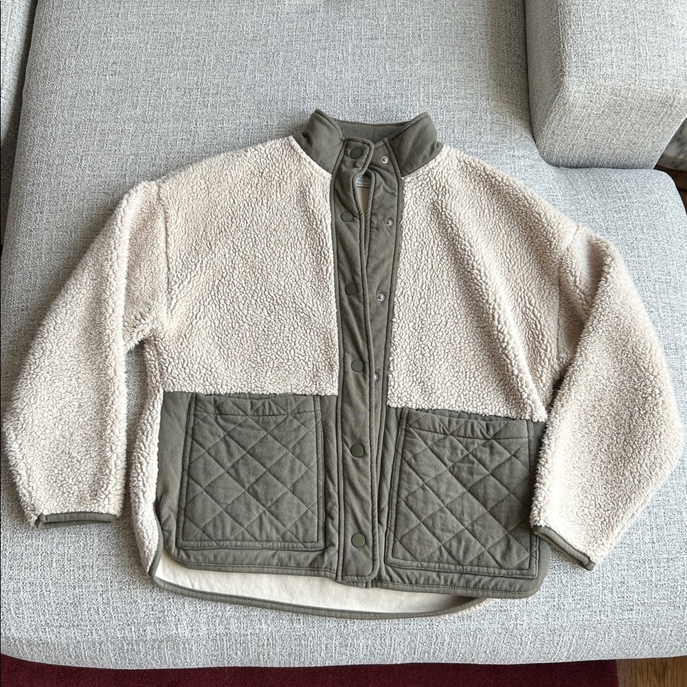 Z Supply Women's Cannon Quilted Sherpa Jacket
